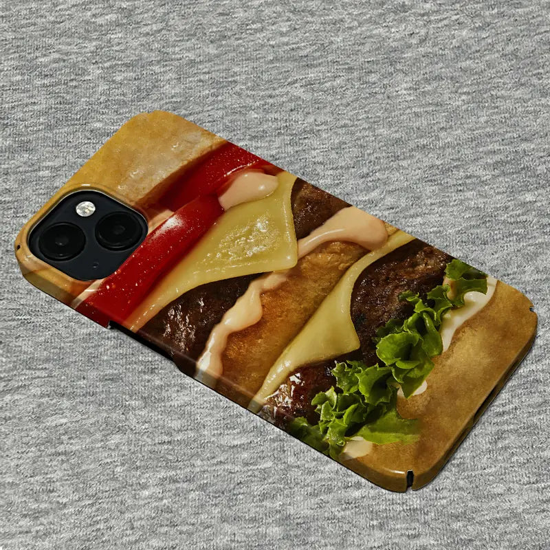 Double Beef Burger Streetwear IPhone Phone Case