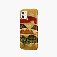 Double Beef Burger Streetwear IPhone Phone Case