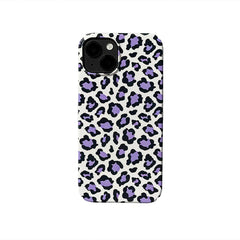 Purple Leopard iPhone Case – Bold Design for Trendsetters